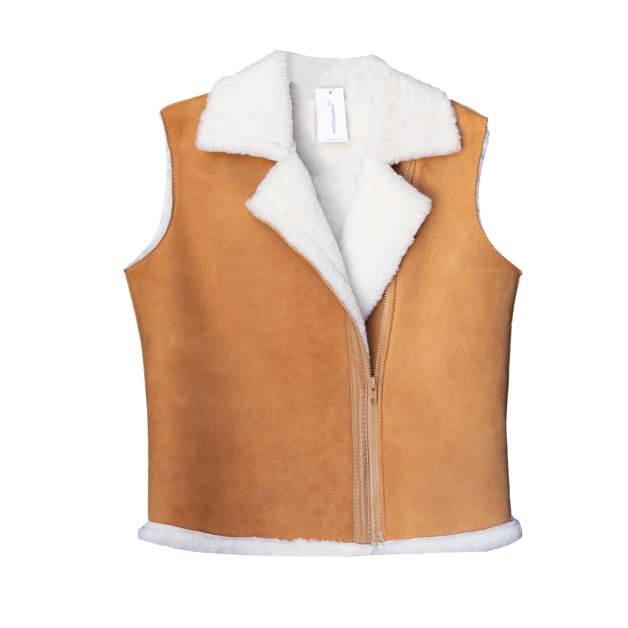 Sheepskin vests