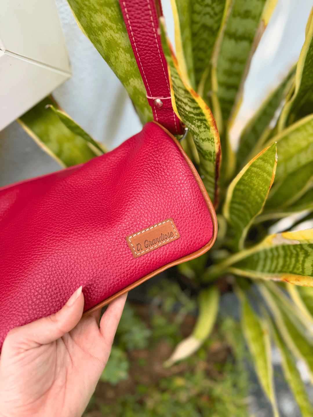Sac en cuir pleine fleur Gabrielle
