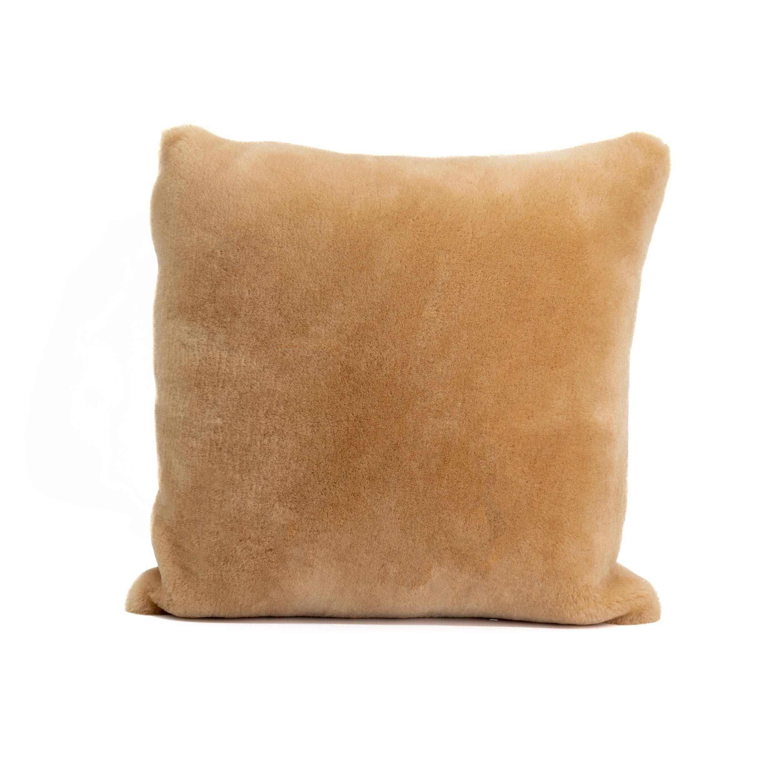 Coussin en peau de mouton ( 40 cm ) - Dgrandiose