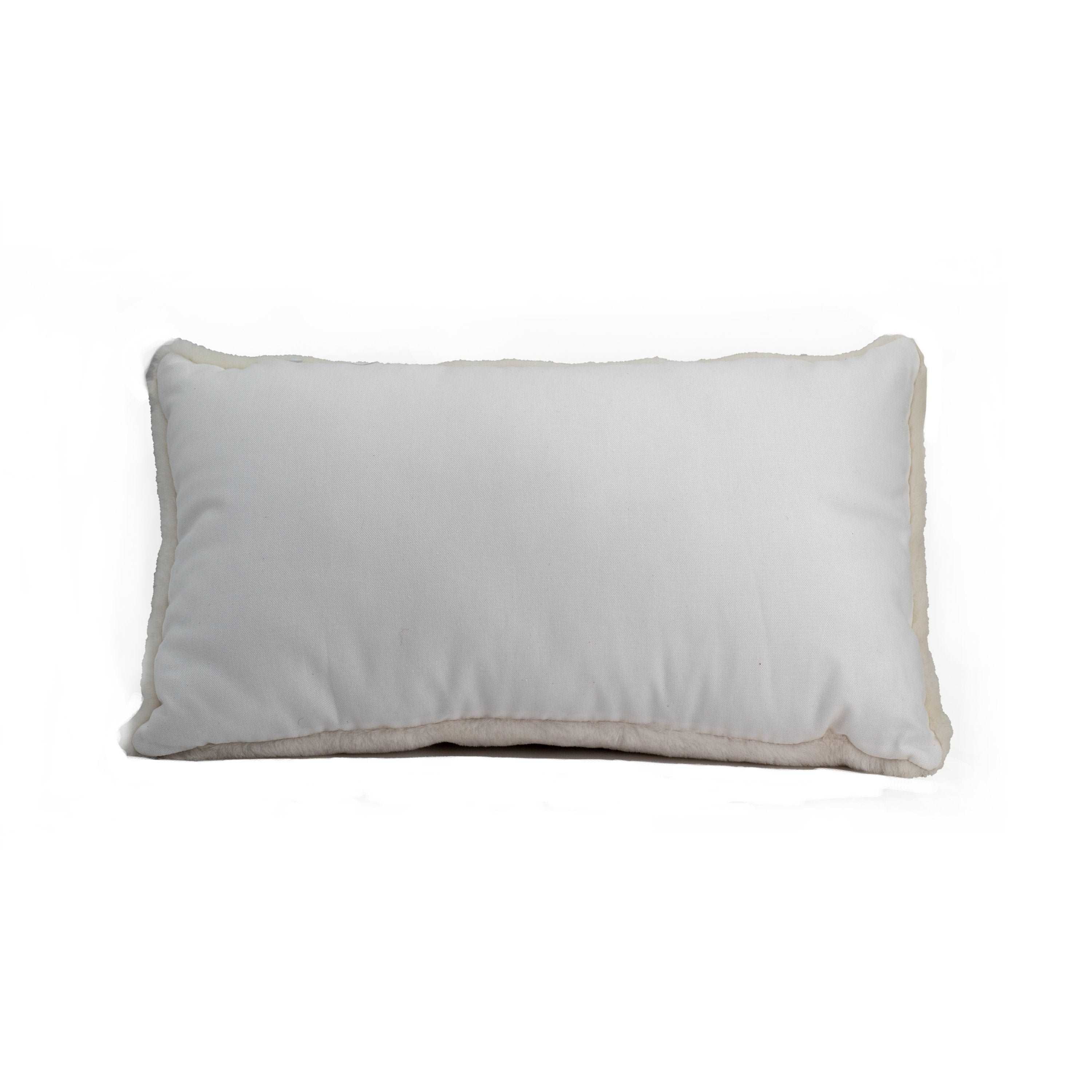 Coussin en peau de mouton rectangulaire - Dgrandiose