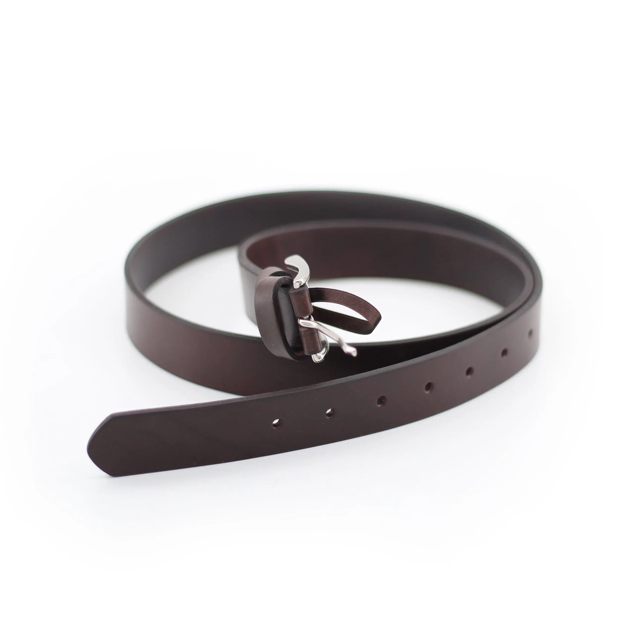 Ceinture cuir marron 30mm - Dgrandiose