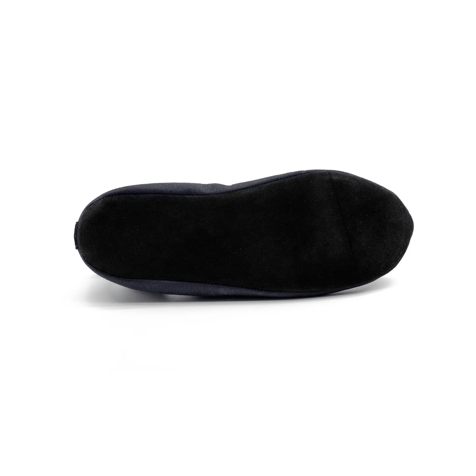 Chaussons souple noir en laine de mouton - Dgrandiose