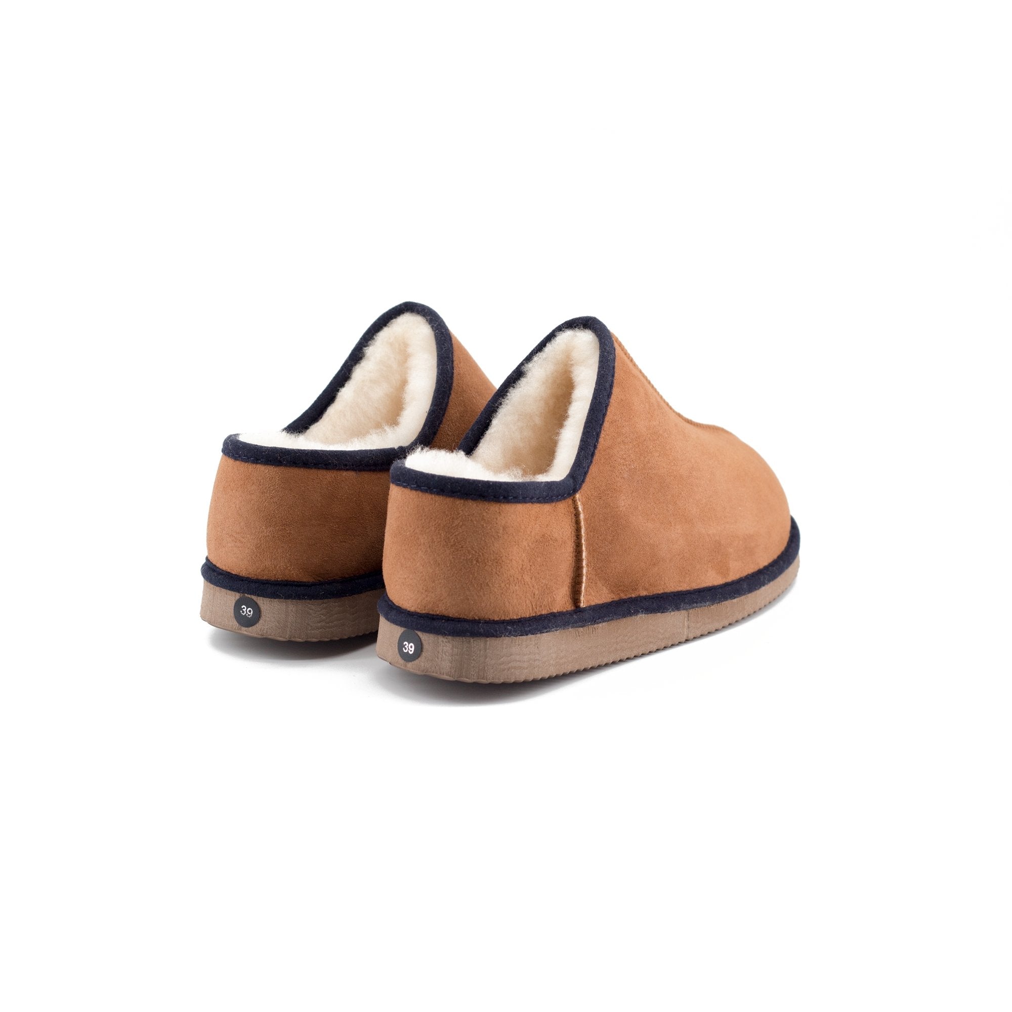 Sabot fourrés en laine peau de mouton - Dgrandiose