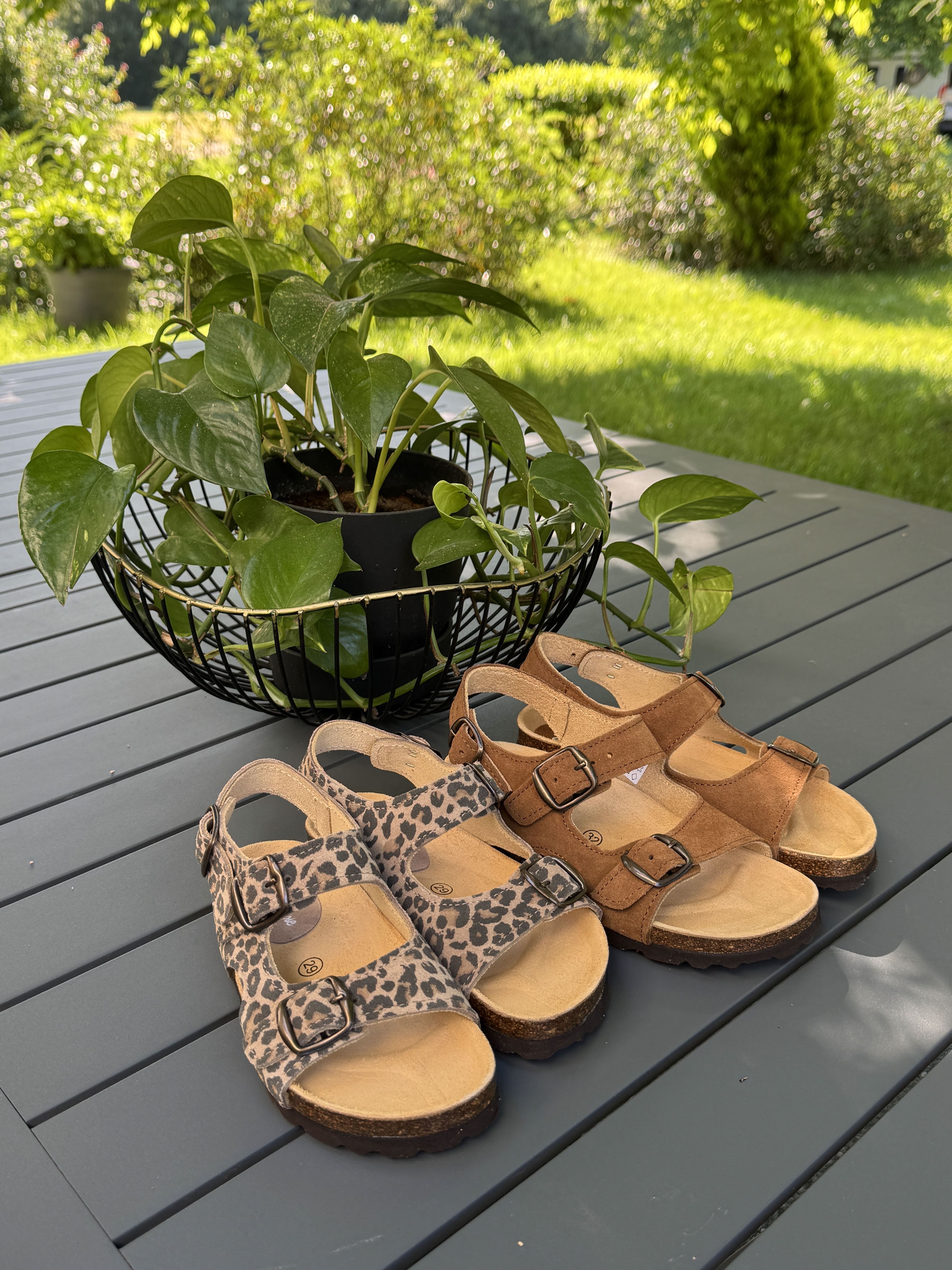 Sandale été en cuir pour enfant